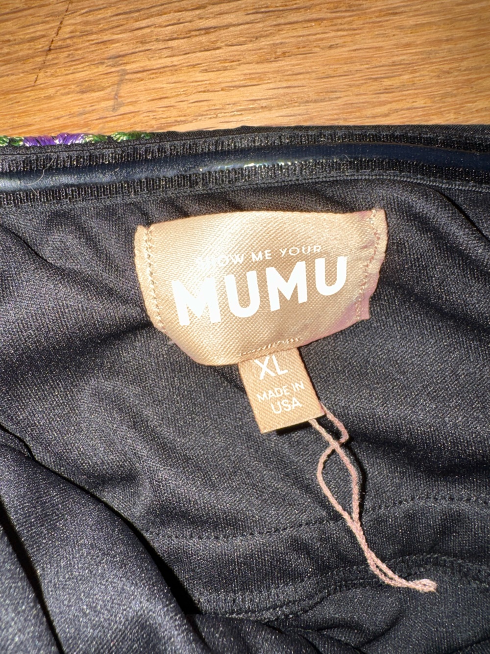 Show Me Your Mumu | Riley Maxi Dress | Ethereal Sequins | Black | XL - Picture 7 of 8